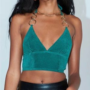 Princess Polly- MEGAN TOP GREEN Women’s US 0